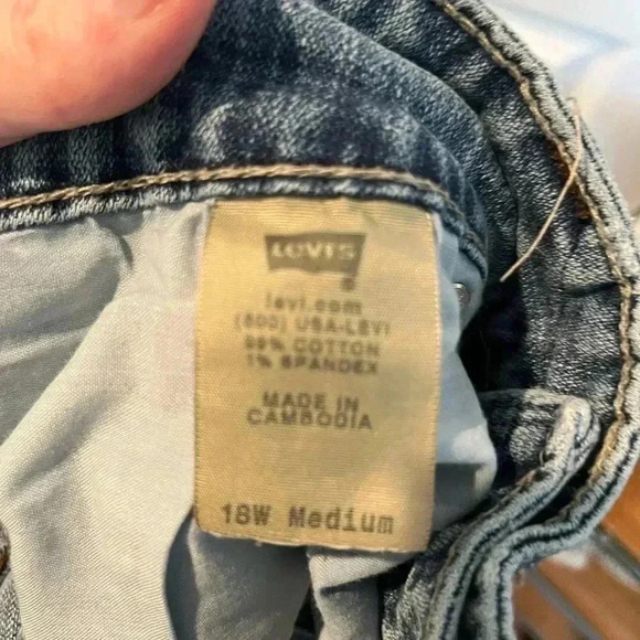 Vintage ~Levi’s 542~ Flare Jeans - 18W - Picture 4 of 8